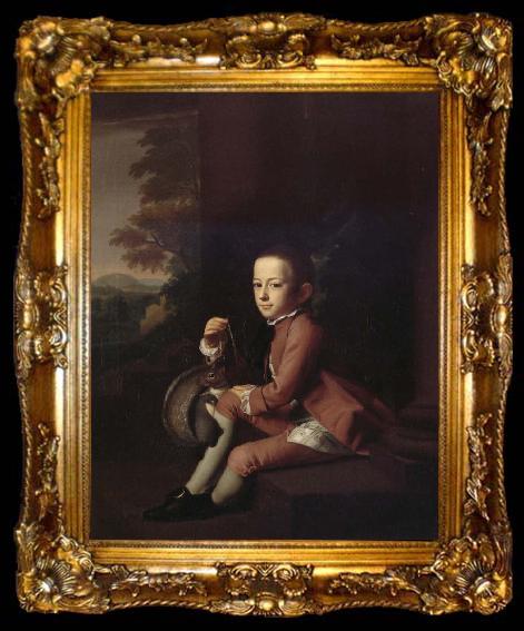 framed  John Singleton Copley Daniel Crommelin Verplanck, ta009-2